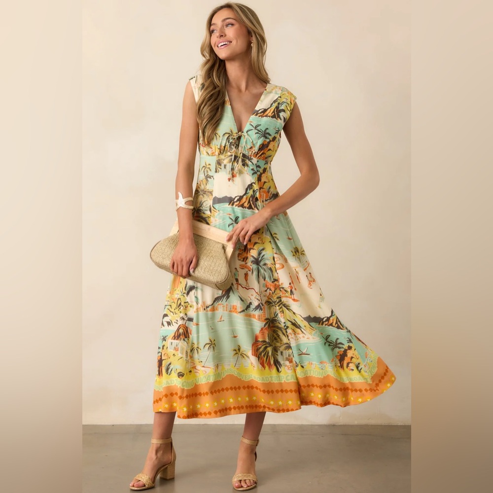 MINKPINK Vacanza Midi Dress